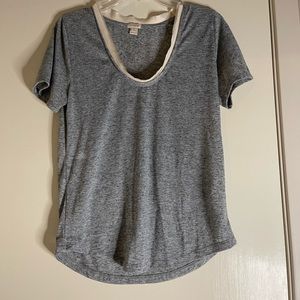 J. Crew M. Grey Top